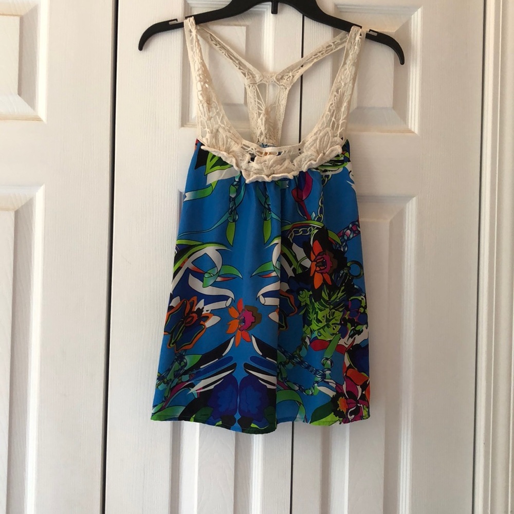 Patterned tank top